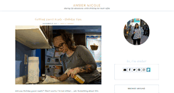 Desktop Screenshot of ambernicoleblog.com